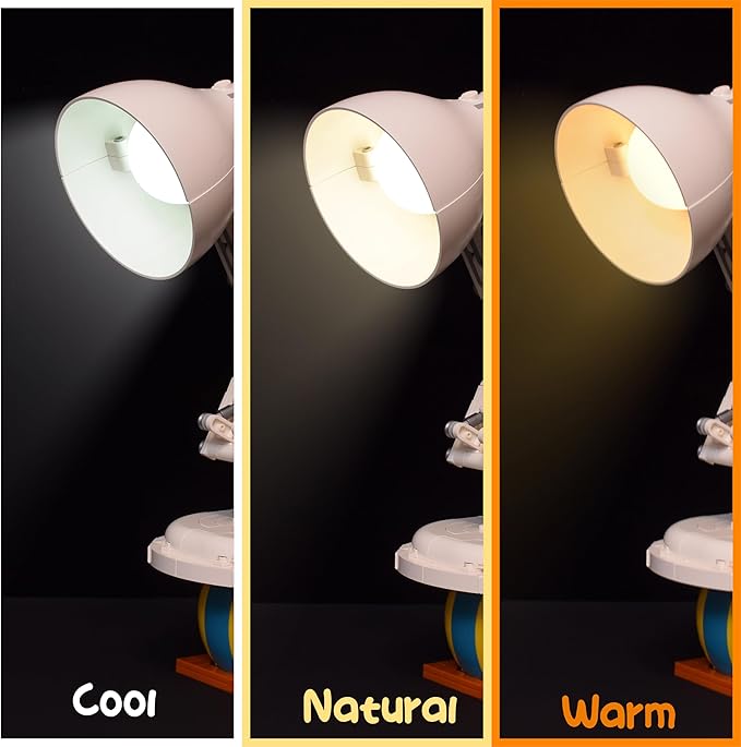 LightGo LED Kit for Disney Pixar Luxo Jr. Desk Lamp Compatible with Lego 21357 | Lighting Only-Bricks Set Not Included