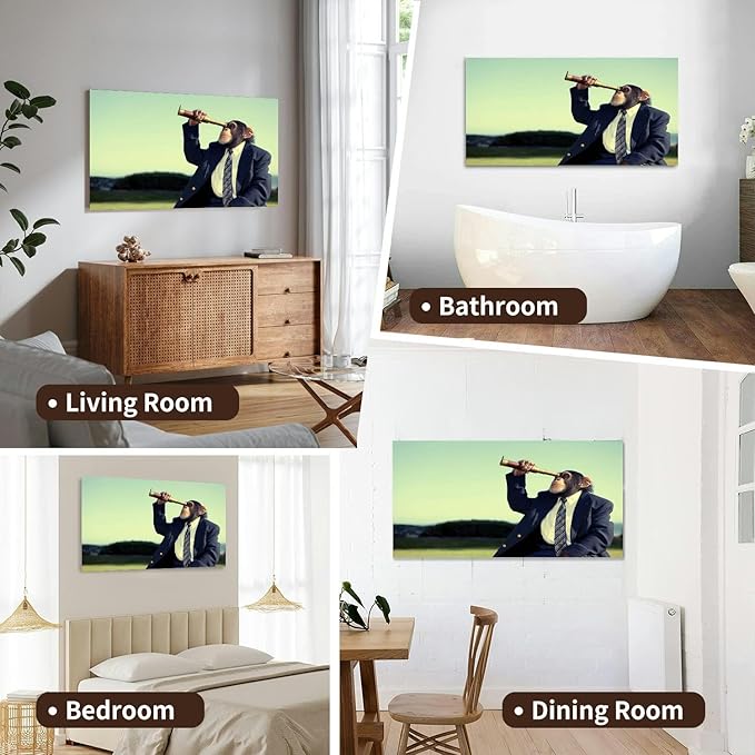 Canvas Wall Art for Living Room Bedroom Business Vision Big Large Wall Art Decor Framed Painting Wall Pictures Prints Artwork Office