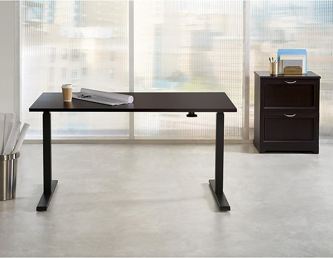 Realspace® Magellan 23-1/2"W x 16-9/16"D Lateral 2-Drawer File Cabinet, Espresso