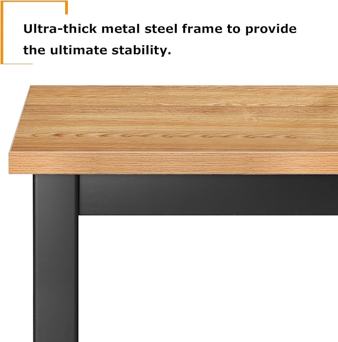 Soges Computer Desk,Office Desk Writing Table Workstation Table PC Desk Modern Simple Style