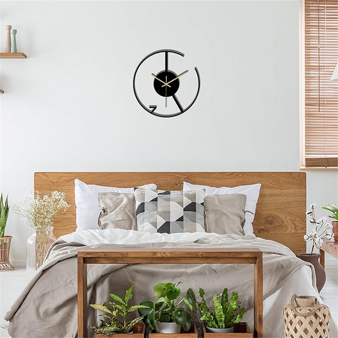 Wall Clock Accurate Timekeeping Wall Clock Not Ticking Battery Operated Wall Clock Minimalistic Wall Clock for Kitchen Offices Clock (Jscc005 A)