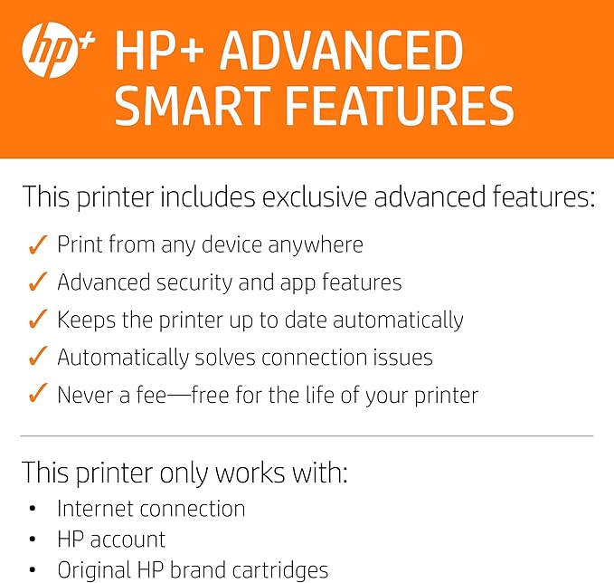 HP LaserJet Pro 4001dne Black & White Printer with HP+ Smart Office Features (Renewed)