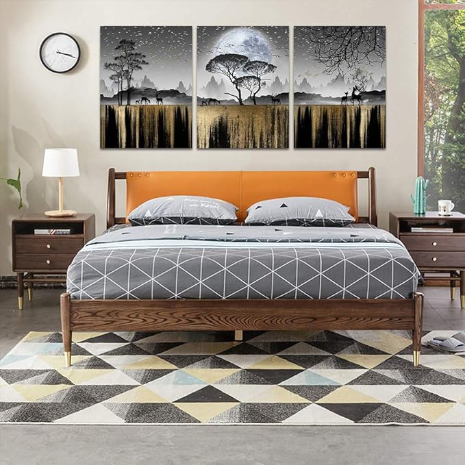 Wall Art For Living Room family wall decor for bedroom black and white wall pictures tree Canvas art Print for bathroom wall Painting artwork For office kitchen Home decor inspiration wall decoration