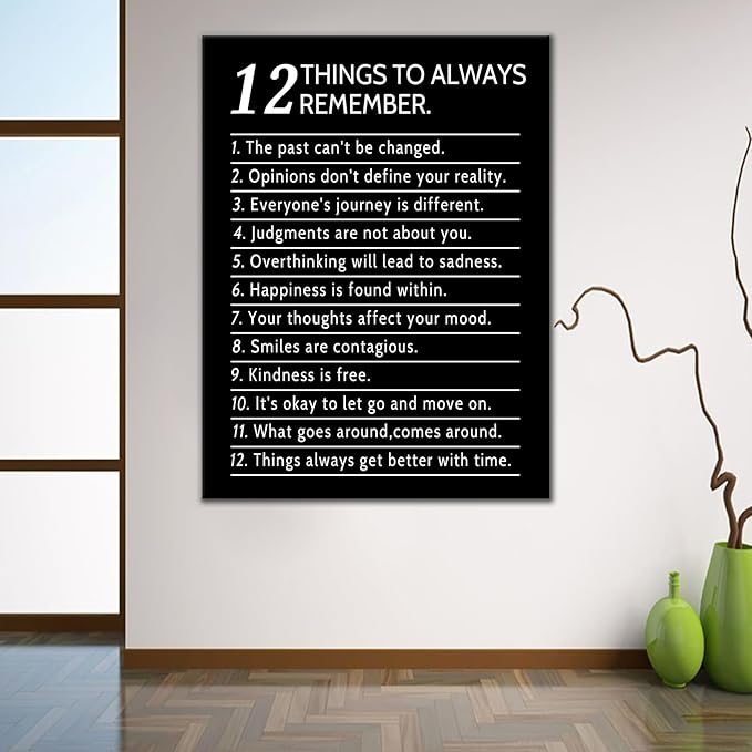 DINGFUN Inspirational Canvas Wall Art Motivational Poster Decor Inspiring Entrepreneur Quotes Picture Painting Artwork for Modern Home Men Women Living Room Office Gym Ready to Hang [30''Wx 40''H]