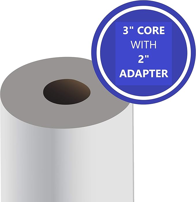 Alliance Wide Format Paper 36" x 150' High Resolution Coated Bond Inkjet 28lb 3"core with a 2” adapter. For Aqueous Latex Printers, 1 roll/carton