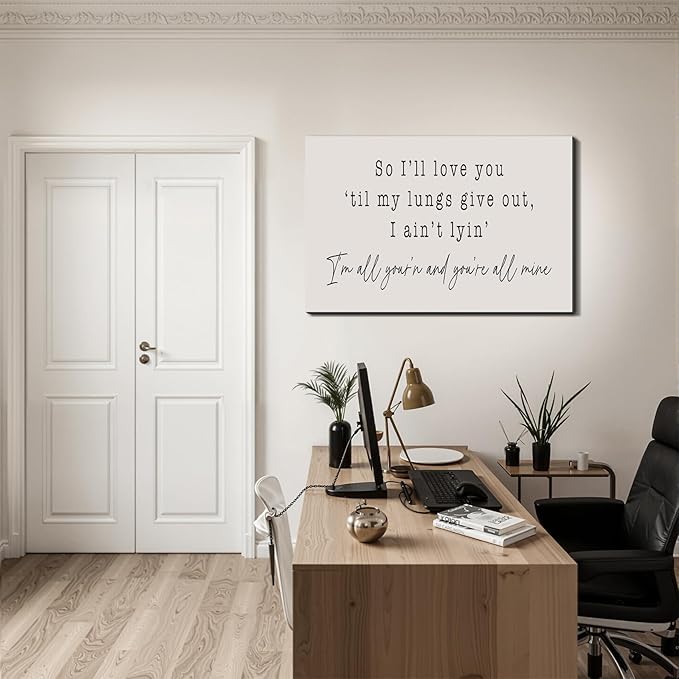 Consistency Quote Framed Canvas Wall Art Do It Anyway Vintage Prints Wall Decor for Home Gym Office Man Cave Fitness Studio Made in USA