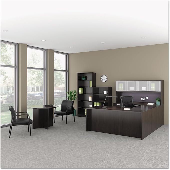 Alera Alera Valencia Series Full Pedestal File, Left Or Right, 2 Legal/Letter-Size File Drawers, Espresso, 15.63" X 20.5" X 28.5"