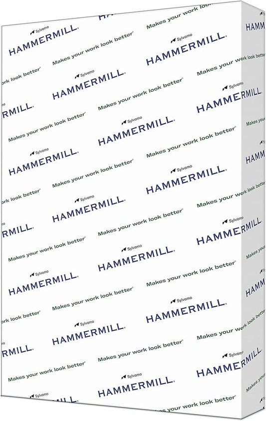 Hammermill Cardstock, Premium Color Copy, 100 lb, 18 x 12-100 Bright, Made in the USA Card Stock, 133201R, White -1 Pack (250 Sheets)