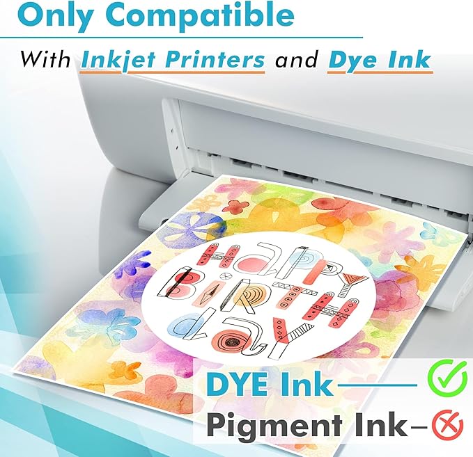Koala Glossy Inkjet Photo Paper Thick 8.5X14 Inches 100 Sheets 54lb Picture Paper for Inkjet Printer Use DYE INK for Family Photos Legal Size 200gsm