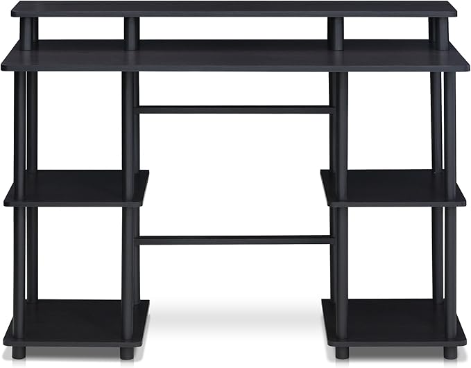 FURINNO Turn-N-Tube computer Desk, Espresso