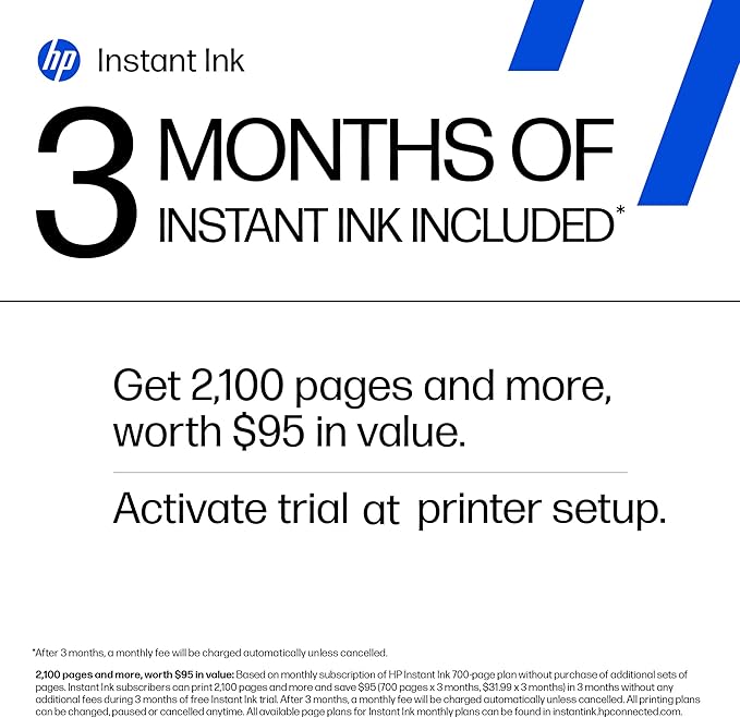 HP OfficeJet Pro 8125e Wireless All-in-One Color Inkjet Printer, Home Office, Print/Scan/Copy, ADF, Duplex Printing, AI-Enabled (Renewed)