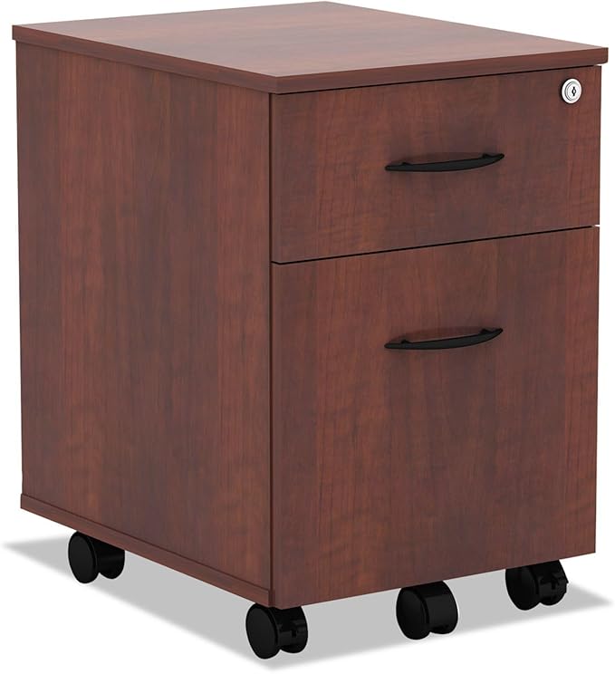 Alera ALE Valencia Series Mobile B/F Pedestal, 15 7/8 x 19 1/8 x 22 7/8, Med. Cherry
