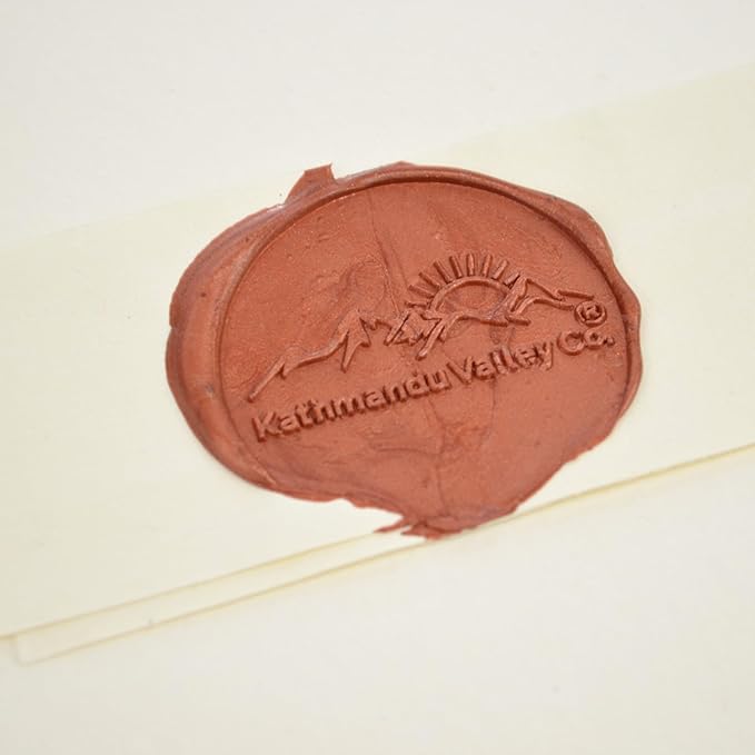 Kathmandu Valley Co. 8.5x11 inch 100% Cotton 90 GSM, Off-White Vintage Deckle-Edge Handmade Printer Paper from Recycled Textile Surplus for Inkjet and Laser Printers (25 Sheets)