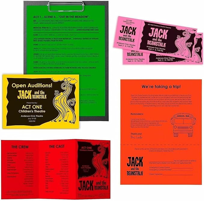 Neenah Bright Color Paper, Wausau Astrobrights®, Letter Paper Size, 24 Lb, 8-1/2 x 11 in, Multi-colored, Ream Of 500 Sheets