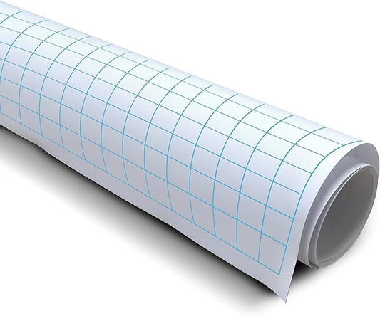 Geyer Instructional Products - 36" x 120" Large Graph Paper Roll, 1cm Blue Grid, Ideal for School Classroom Graphing, Designing Blueprints and Floorplans, Tabletop Gaming and Custom Mapping