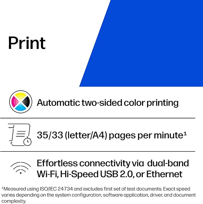 HP Color LaserJet Pro 4201dw Wireless Color Laser Printer, Best-for-Office (4RA86F)