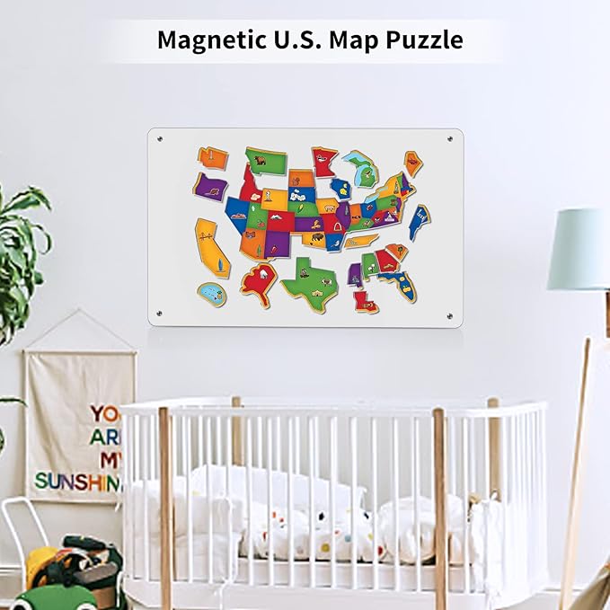 17.7" x 11.8" 2 Pack White Metal Magnetic Board - Magnet Bulletin Board to Display Magnetic Letters Numbers Animal, Poetry, Spice Jars, Notes, Photos, Suitable for Wall, Refrigerator, Cubicle