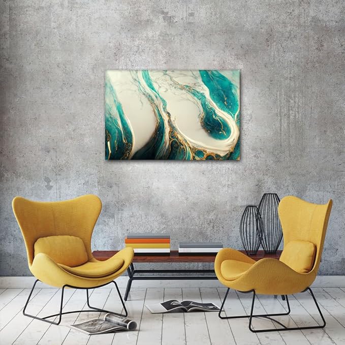 Home Canvas Wall Decor 1 Panel Canvas Abstract Poster Prints Modern Fashion Backdrop Picture Printing Native Americans Living Room Office Wall Canvas Decor Stretched and Framed Ready to Hang 24x16 in