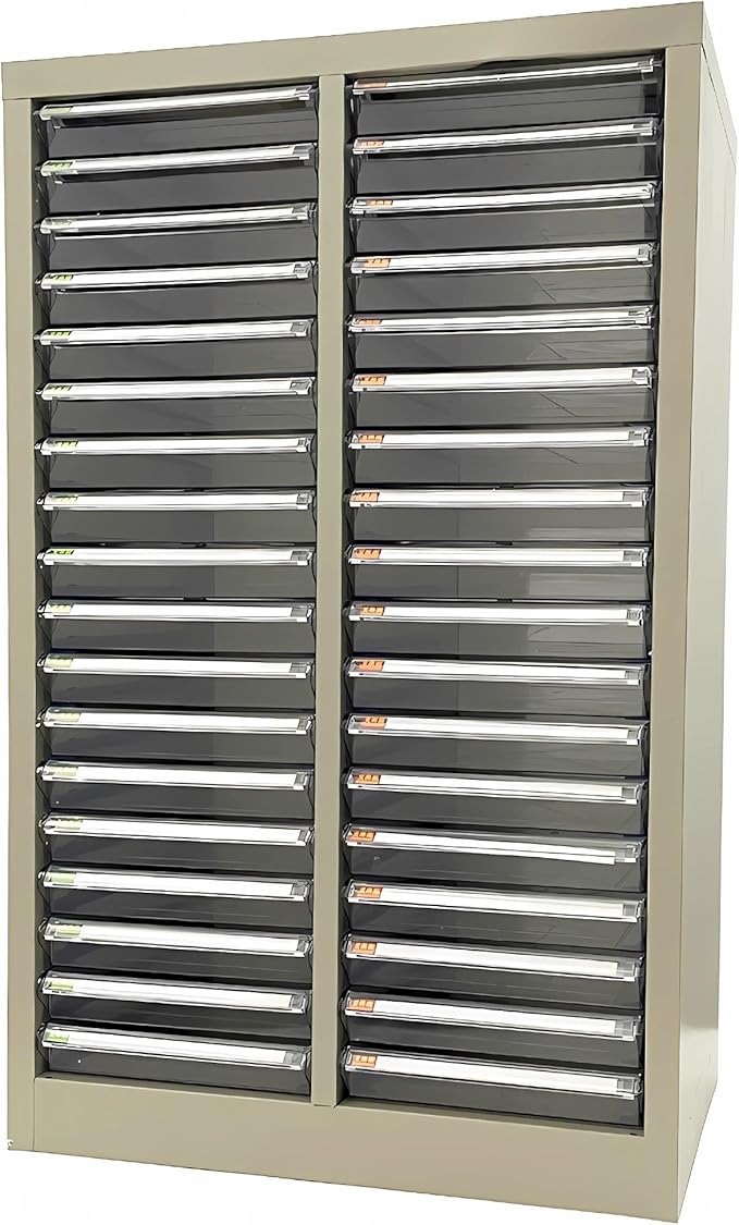INTSUPERMAI Office Cabinets Document CFile Cabinet 36 Drawers Metal Document Storage Box