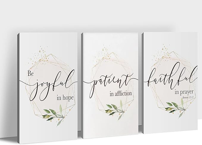 Office Wall Art-3 Panel Motivational Wall Art, Inspirational Quotes Canvas Art for Home Office Wall Decor,Positive Quote Wall Decor, Entrepreneur Words Poster Frame for Company Wall Decor 20”x30”x3Pcs