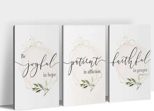 Office Wall Art-3 Panel Motivational Wall Art, Inspirational Quotes Canvas Art for Home Office Wall Decor,Positive Quote Wall Decor, Entrepreneur Words Poster Frame for Company Wall Decor 24”x36”x3Pcs