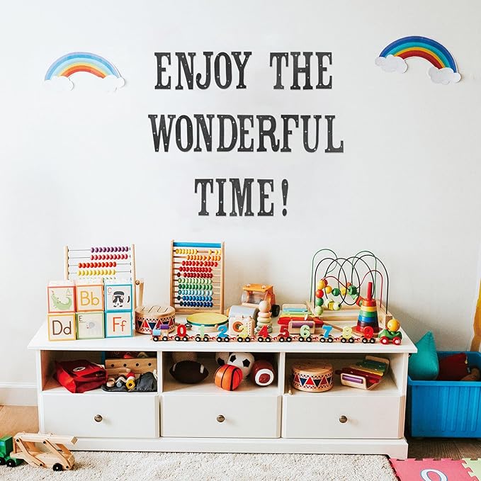 Glitter Bulletin Board Letters 155 Pieces 4 Inch Letter Stickers for Poster Board Stick on Letters for Bulletin Board Display Home School Classroom Decor(Black)