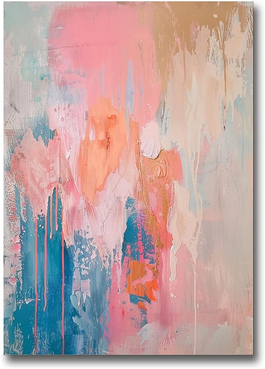 Unveiling Dimensions, Abstract Prints Modern Art for Office Wall, Textured and Captivating, Decor Poster, Print