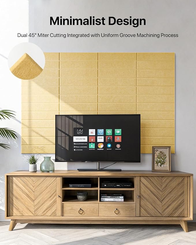 Large Cork Boards for Walls, 47"x35" Bulletin Board, 12-Pack Felt Wall Tiles with 60 Adhesive Tabs, Cork Boards for Office Decor, Felt Board Alternative Pin Board
