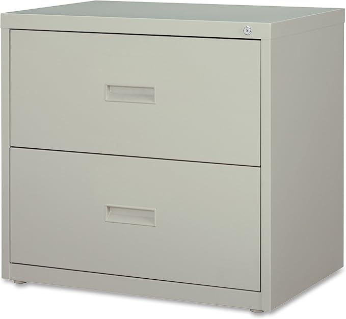 Lorell 2-Drawer Lateral File, 30 by 18-5/8 by 28-1/8-Inch, Light Gray