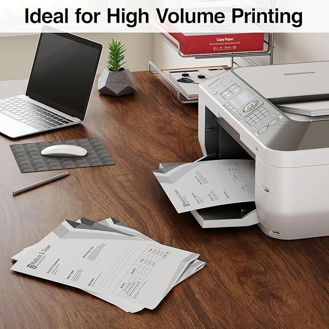 TRU RED Copy Paper, 8.5" x 11" Sheet Size, 92 Brightness, 20 lbs., Smooth Finish White Paper (500 Sheets/Ream)