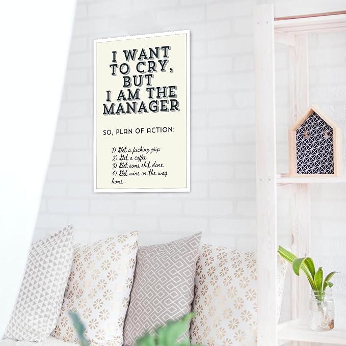 Trendy Motivational Positive Quotes Canvas Poster Work Motivation Hustle Inspiring Sign Prints Painting Funky Motivational Quotes Wall Art For Office Living Room Wall Decor 8x12in Unframed