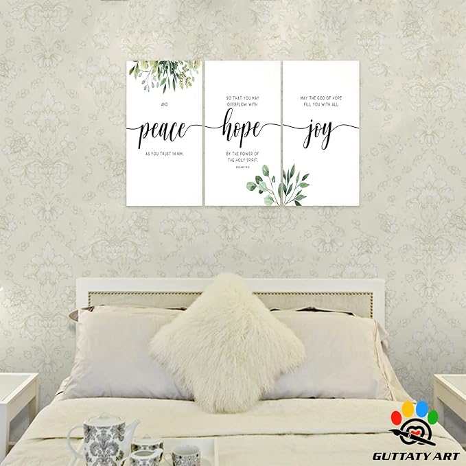 Office Wall Art-3 Panel Motivational Art, Inspirational Quotes Canvas for Home Office, Positive Quote Wall Decor, Entrepreneur Words Poster Frame 20'x30'x3Pcs