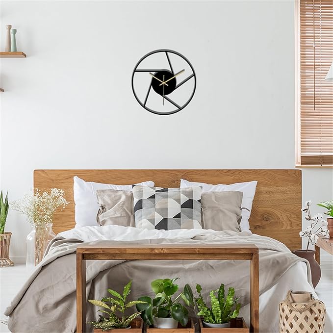 Wall Clock Accurate Timekeeping Wall Clock Not Ticking Battery Operated Wall Clock Minimalistic Wall Clock for Kitchen Offices Clock (Jscc009 A)