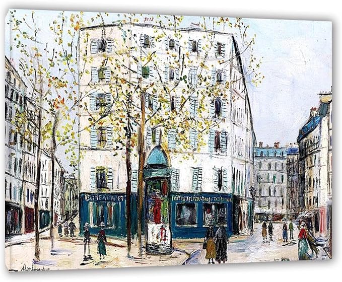 Canvas Print Wall Art Famous Painting Reproduction. 'Office' artwork Posters and Prints. Canvas Wall Art Landscape Pictures for home decor70x90cm(28x35in) Framed