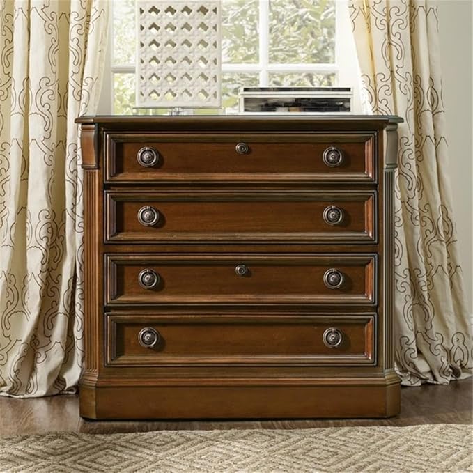 Hooker Furniture Distressed Medium Clear Cherry Lateral File 281-10-566