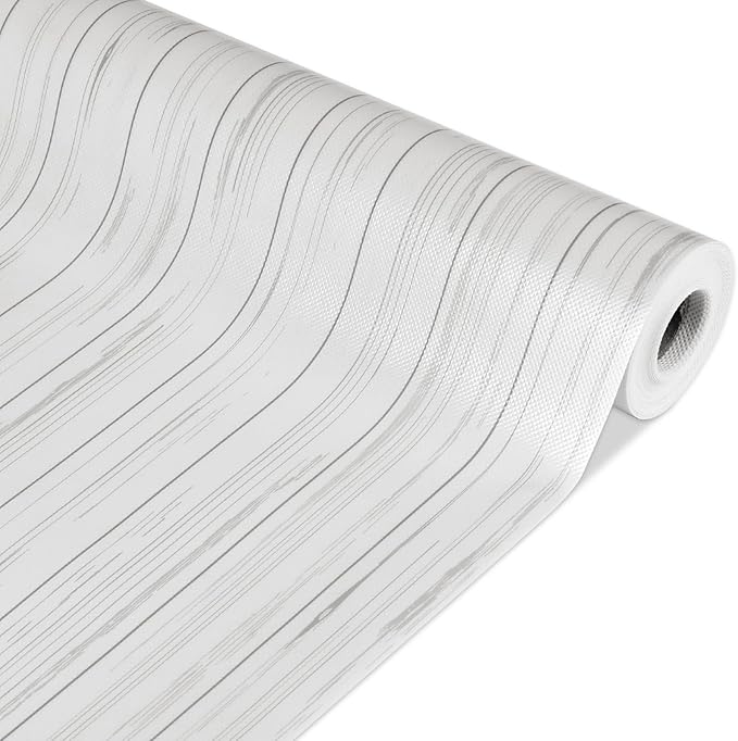 White Wood Bulletin Board Roll Wood Grain Classroom Decoration White Non-Woven Fabric Bulletin Board Background Reusable Waterproof Erasable Wall Decor for Arts Crafts Classroom Supplies 15.75" x 20ft