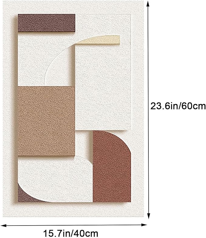 Paintings Wall Decor, Painting Wall Art，Wall Art for Living Room，for Office Abstract Artwork Bathroom Home Decor(D,15.7x23.6in/40x60cm)