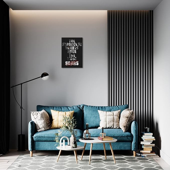 Wall Art Work-Creative Inspirational Canvas Prints, Painting Printing Art Canvas, Animal Print Motivational Wall Art Canvas, Suitable for Office, Hotel, Restaurant (Motivational-B3, 24x36 inches)