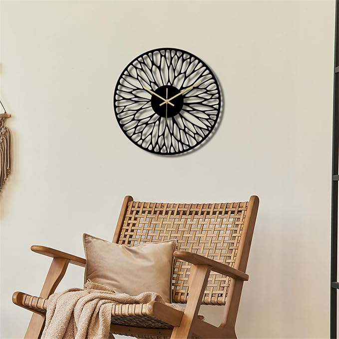 Wall Clock Accurate Timekeeping Wall Clock Not Ticking Battery Operated Wall Clock Minimalistic Wall Clock for Kitchen Offices Clock (Jscc007 A)