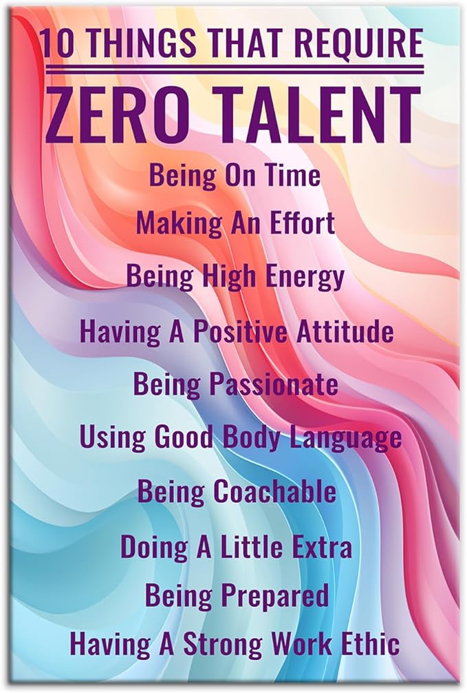 Inspirational Canvas Wall Art Motivational Entrepreneur Quotes Colorful Background Poster Positive Painting Wall Decor Picture Artwork for Living Room Office Gym Stretched and Framed [24''Wx36''H]