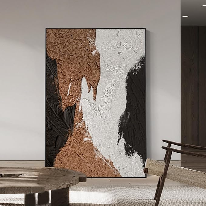 Wall Art for Office Abstract Pictures Painting on Canvas, Canvas Prints Artwork, Posters for Home Kitchen Living Room Decor Ready to Hang 27.5 * 19.6inch,A