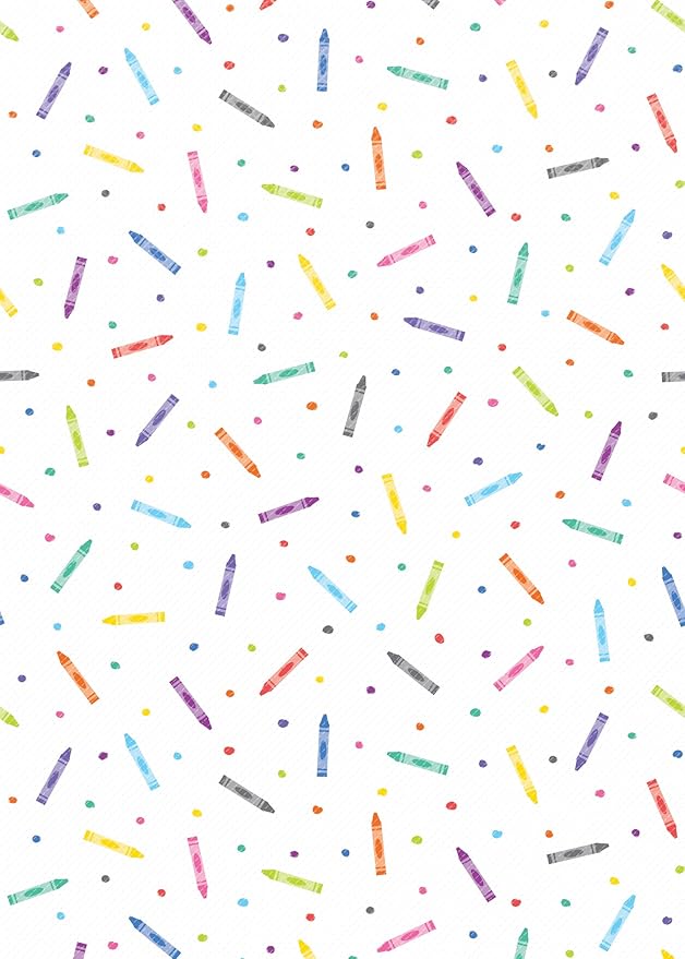 Teacher Created Resources Colorful Crayons Better Than Paper Bulletin Board Roll (TCR77901)
