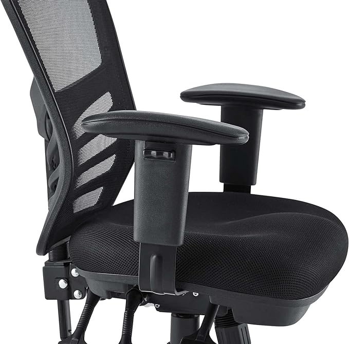 Modway EEI-757-BLK Articulate Ergonomic Mesh Office Chair in Black
