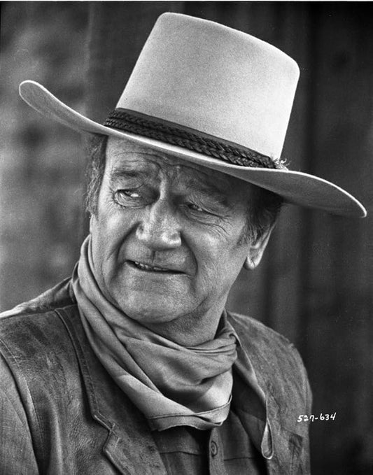 John Wayne Poses with a Hat Photo Print (8 x 10)