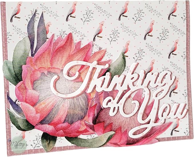 Matty's Crafting Joy Floral Grace 12x12 Double Sided Scrapbook Cardstock Paper Pad, 24 Floral Designer Patterned Paper Pack