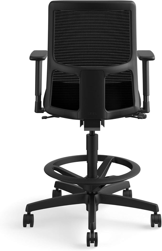 HON Ignition Task Stool Chair, in Black (HITS5)