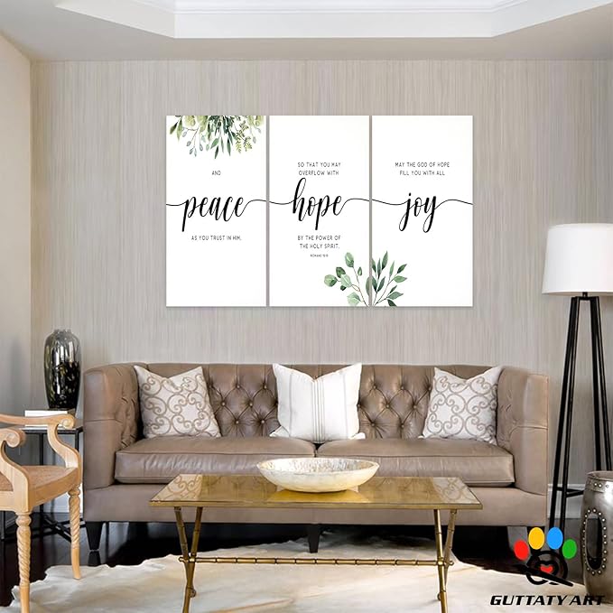 Office Wall Art-3 Panel Motivational Art, Inspirational Quotes Canvas for Home Office, Positive Quote Wall Decor, Entrepreneur Words Poster Frame 20'x30'x3Pcs