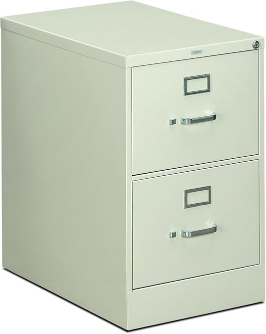 HON 312CPQ 310 Series 26-1/2-Inch 2-Drawer Full-Suspension Legal File, Light Gray