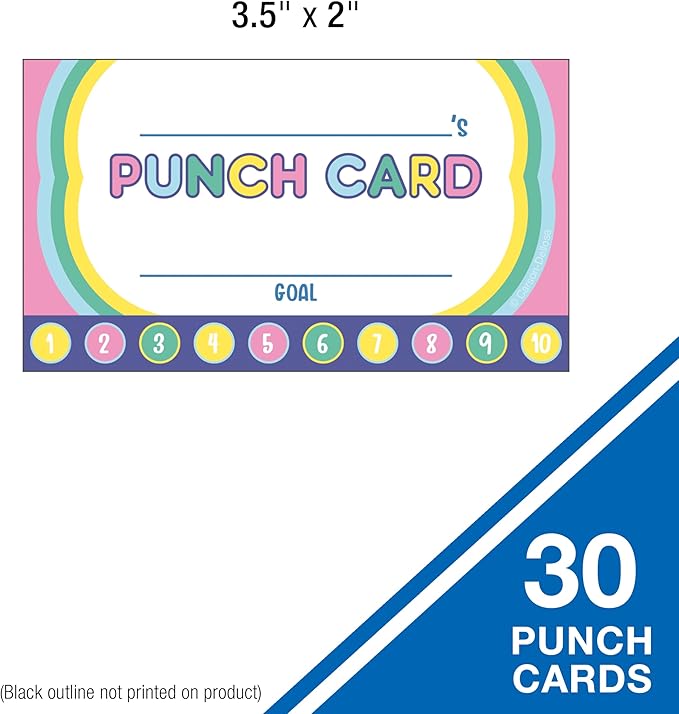 Carson Dellosa We Stick Together 107PC School Supplies, Incentives, Behavior Charts, Stickers, Punch Cards, Dry Erase Goal Tracker, Calming Corner Items Kids Poster, Motivational Classroom Must Haves
