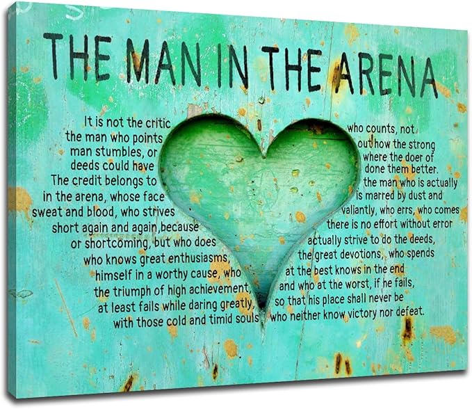 Motivational Canvas Wall Art Large Size Inspirational Quotes Office Decor Picture Print Positive Theme Poster Painting Wall Decor Artwork for Living Room Gym School Stretch the Framed [30''Wx 40''H]